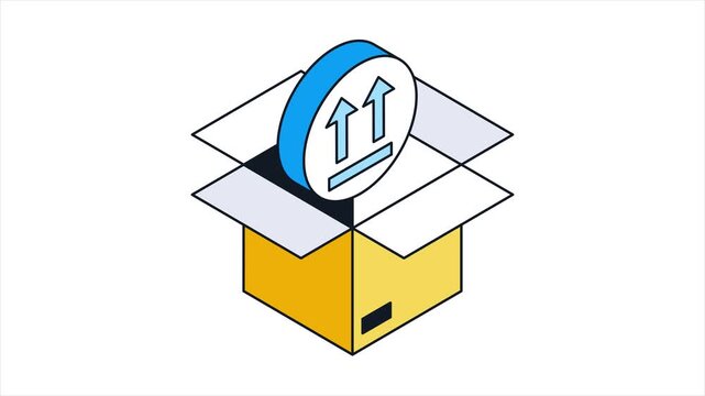 This-side-up Animated Mp4 File