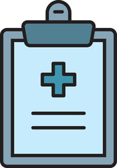Medical Clipboard Icon
