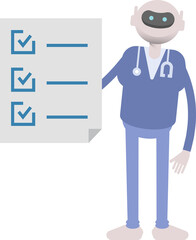 Doctor Robot Character and Check List Document

