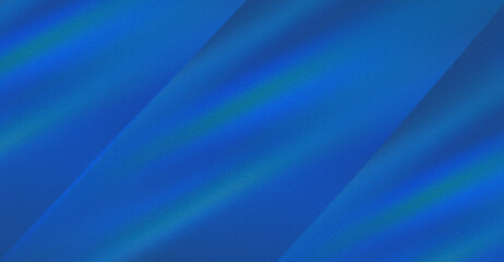 Abstract blue gradient background with subtle grainy noise texture and soft light. light reflection effects or colored glass or acrylic sheets and elegant line patterns.
