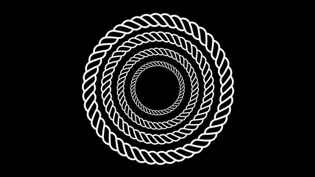 black and white spiral pattern