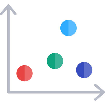 Scatterplot Diagram with Data Points
