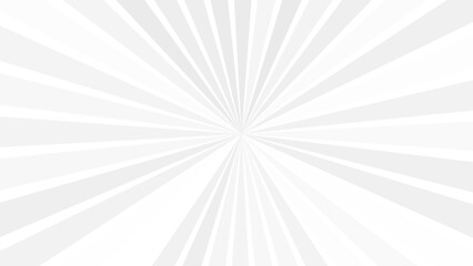 Sunburst geometric Ray star Background with trendy white colors. Vector Illustration