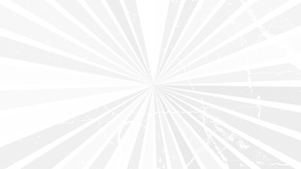 Obraz premium Sunburst geometric Ray star Background with trendy white colors. Vector Illustration