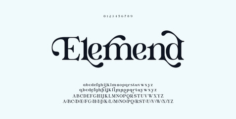 Beauty Luxury font alphabet logo. Typography beautiful fashion elegant classic letters serif italic fonts decorative wedding vintage retro logos. vector illustration