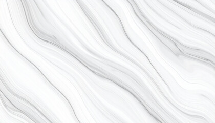 Obraz premium Smooth white marble texture with abstract flowing lines
