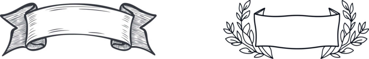 Medal illustrated in a single line continuous art drawing style on white background