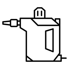 Steam cleaner icon
