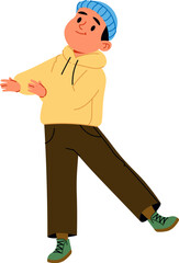 Casual Man in Relaxed Pose