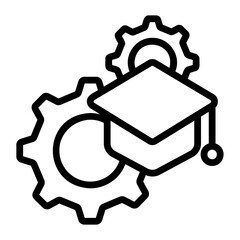 knowledge Line Icon