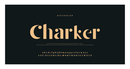 Elegant luxury alphabet font logo. Typography modern classic lettering serif italic fonts decorative wedding vintage retro logos. vector illustration