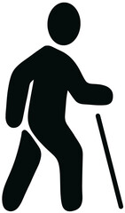 지팡이 아이콘