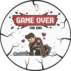 RPG_Hero_Game_Over_The_End_-_ミニマリストRPGの冒険者とゲームオーバー_物語の終焉