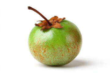 a piece of fruit isolated on withe background