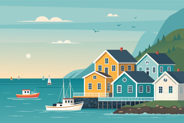 -fishing-village-with-colorful-houses-by-the-shore.eps