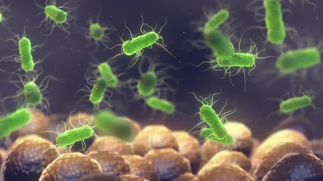 Escherichia coli (E. coli) bacteria. E. coli becoming a global threat after been long considered a harmless gut microbiota resident bacteria. Antimicrobial (AMR) resistant strains