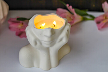 handmade candle