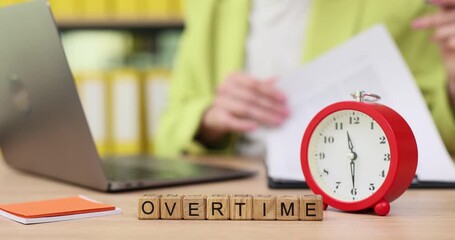 Working late hours in a cozy workspace while balancing tasks and time management - Powered by Adobe