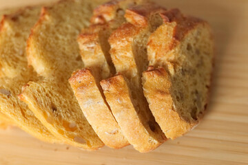 tranches de pain au maïs
