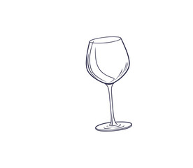 Clean and simple water glass icon in minimalist vector style. Transparent drink symbol representing hydration, purity, and freshness. Perfect for health, beverage, and eco-friendly design concepts.