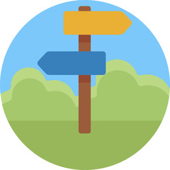 An entrance or guide sign displaying park rules and amenities.