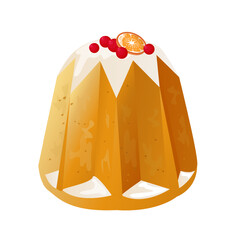 Pandoro Traditional Italian Christmas Cake