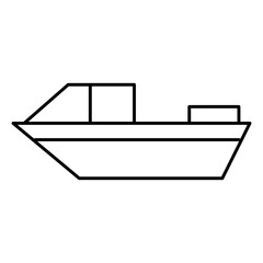 Speed Boat Water Transport