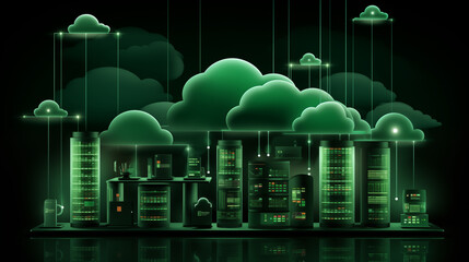 Futuristic Cloud Data Center