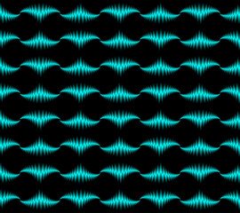 Abstract bizarre art background, Seamless wallpaper pattern