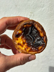 Freshly baked Pastel de Nata