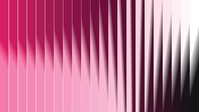 Vertical panels with pink hues and dark shadows create an appealing modern background
