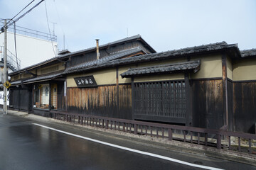 Fototapeta premium 山中油店 京都市上京区下立売通智恵光院西入