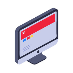 Desktop computer monitor Material SVG Icon