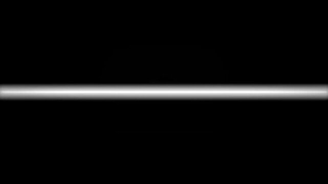 Television turn on and off. Noise on a old TV screen, Vintage switch on off television concept animation. 4k video