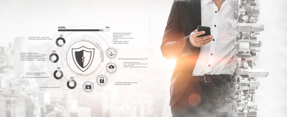 Cyber security protects against breaches, hacks, and network attacks using strong infrastructure...