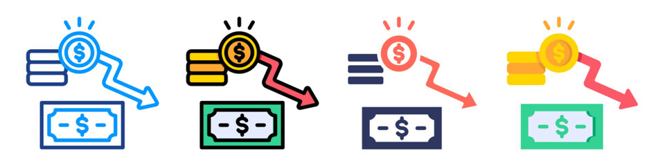 Solvency Icon Sheet Multiple Style Collection 