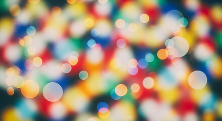 Colorful Bokeh Light Circles on Abstract Background for Festive Visual Design, Photography, and Creative Inspiration, 32K Revolutions 