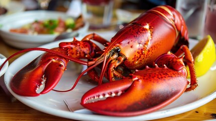 Fresh and delicious food displayed on a clean plate, including colorful vegetables, tender meat, and ripe fruits. The appetizing food is arranged neatly, highlighting its freshness, taste