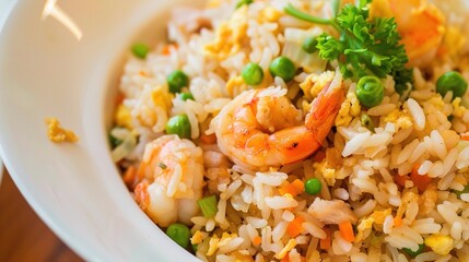 Fresh and delicious food displayed on a clean plate, including colorful vegetables, tender meat, and ripe fruits. The appetizing food is arranged neatly, highlighting its freshness, taste