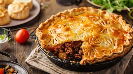 Fresh and delicious food displayed on a clean plate, including colorful vegetables, tender meat, and ripe fruits. The appetizing food is arranged neatly, highlighting its freshness, taste