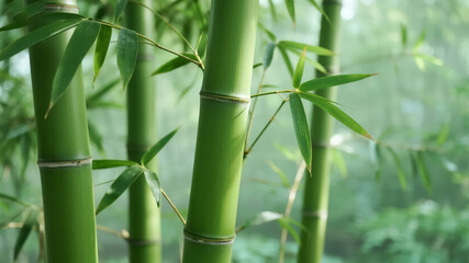 Minor Heat Solar Term Bamboo Forest Sunshine Fresh Natural Ecology Background