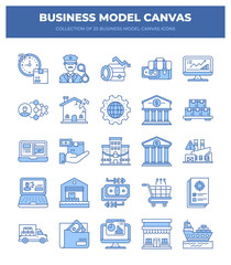Business Model Canvas Icons. A Complete Guide to Strategic Planning