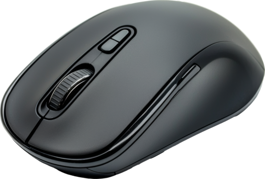 black computer mouse - Powered by Adobe