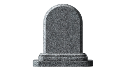 Empty Grave Marker for Memorial Purposes	
