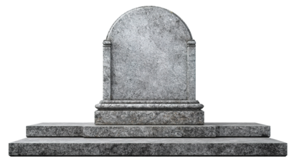 Empty Grave Marker for Memorial Purposes	
