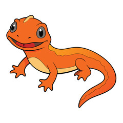 Leopard Gecko Color Vector