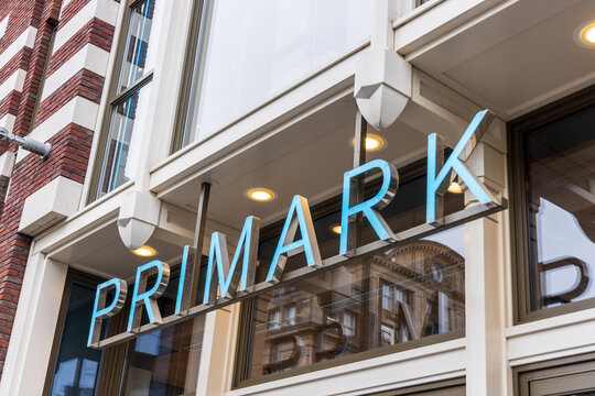 Amsterdam, Netherlands &ndash; April 16, 2025: Primark store in the city center, reflecting the presence of the international low-cost fashion retailer in Amsterdam&rsquo;s shopping district.