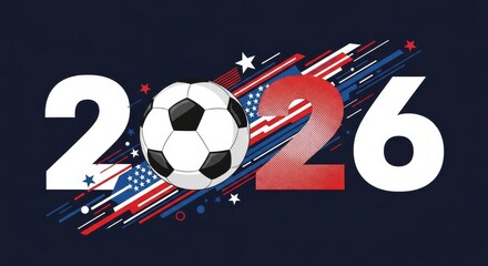 Dynamic 2026 Soccer World Championship Concept