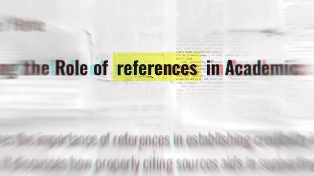 References in Academia: The dynamic view highlights the critical role of citations in shaping academic credibility and research integrity.
