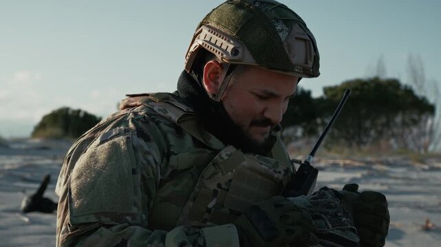 Angry Soldier Finding The Rest of The Lost Brother Equipment 